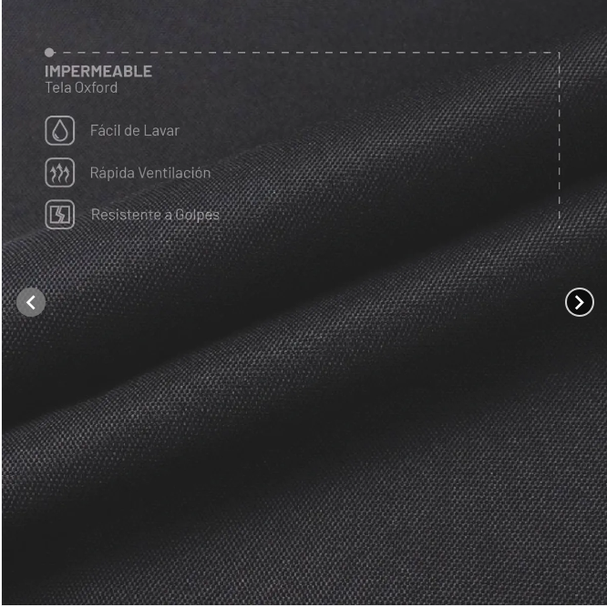 Carro Camping Plegable Negro con 4 Rueda