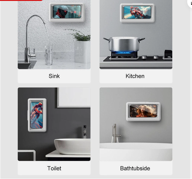 Funda Impermeable Teléfono giratora