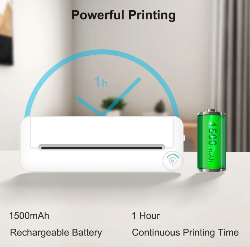 Impresora termica portatil A4