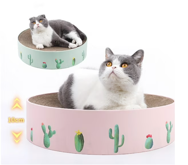 Rascador Gatos Redondo Mascotas Juguete