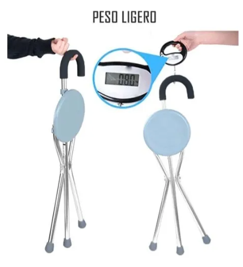 BASTON CON ASIENTO PLEGABLE