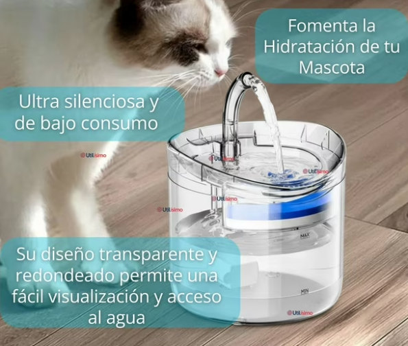 bebedero de agua para mascotas