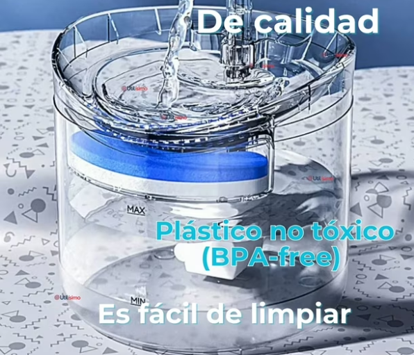 bebedero de agua para mascotas