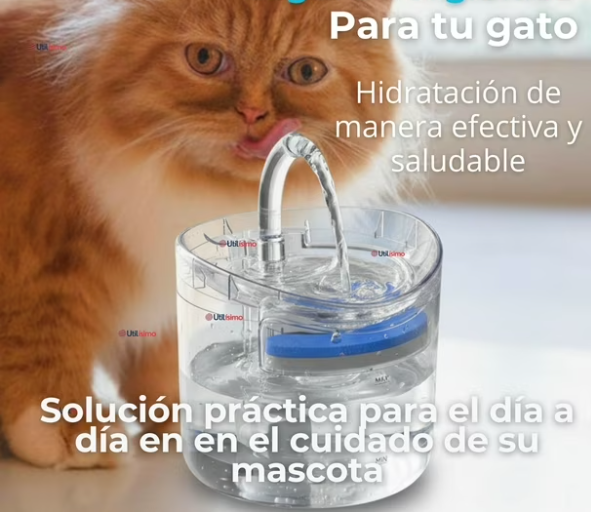 bebedero de agua para mascotas
