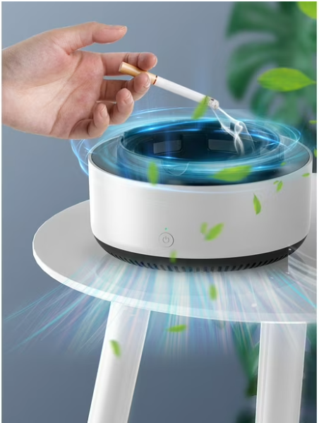 Cenicero Purificador De Aire Anti Humo