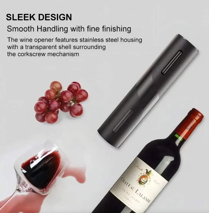 Destapador Sacacorchos Electrico