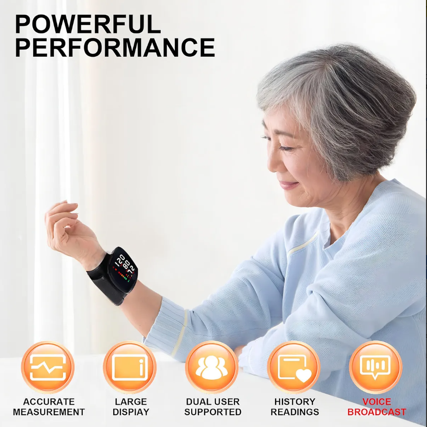 Detector Presión Arterial de Muñeca