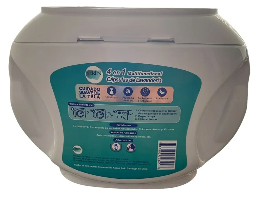 Detergente en cápsulas Keren 3 en 1