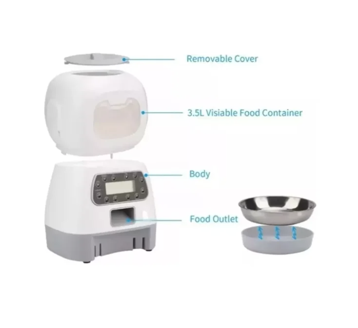 Dispensador Automático Alimentos mascota