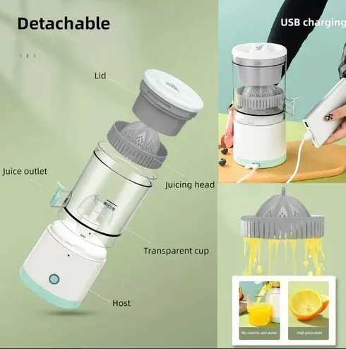 🍊🥤EXPRIMIDOR ELECTRICO INALAMBRICO