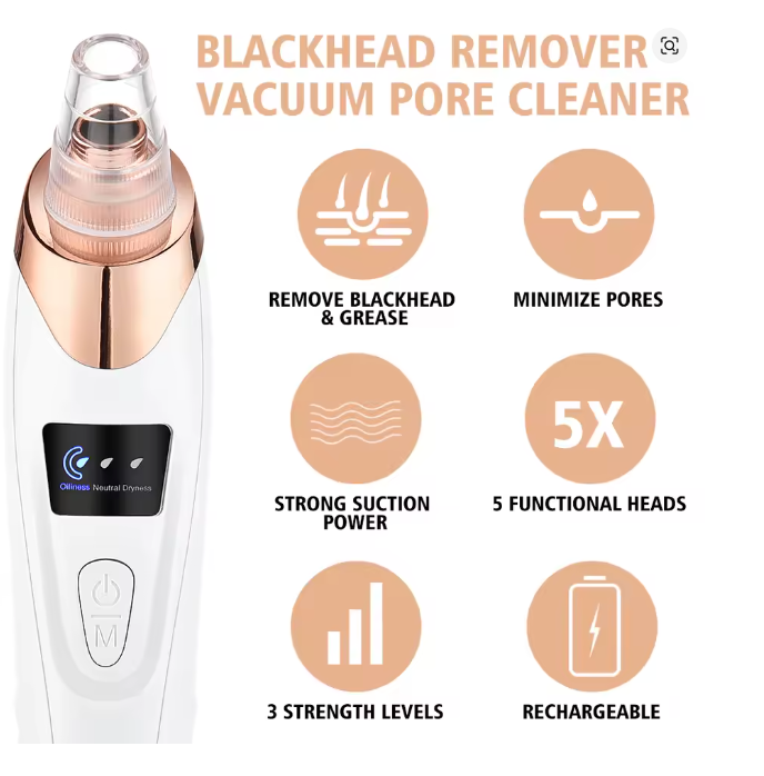 Extractor de impurezas y puntos negros