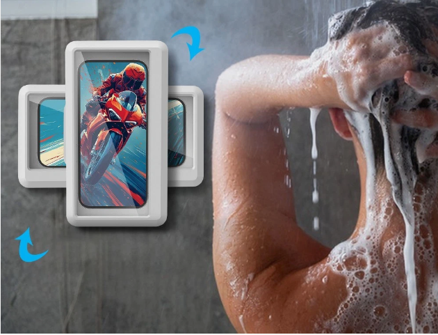 Funda Impermeable Teléfono giratora