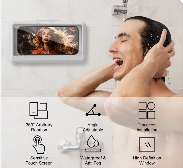 Funda Impermeable Teléfono giratora