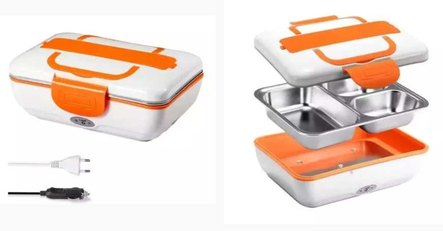 Lonchera Eléctrica Portátil con cuchara