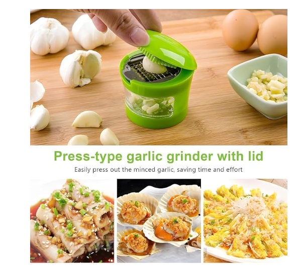 Moledor de ajos manual