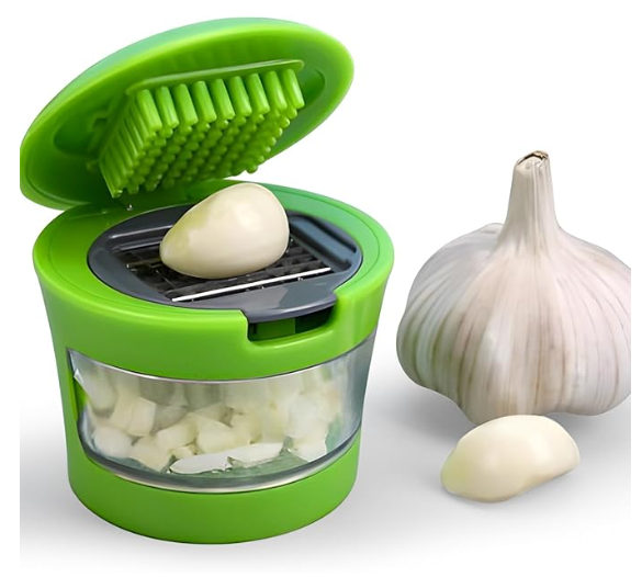 Moledor de ajos manual