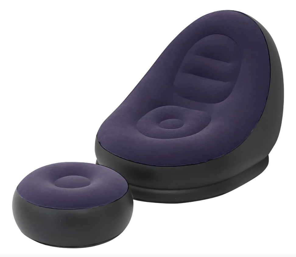 Sofa Inflable con Puff