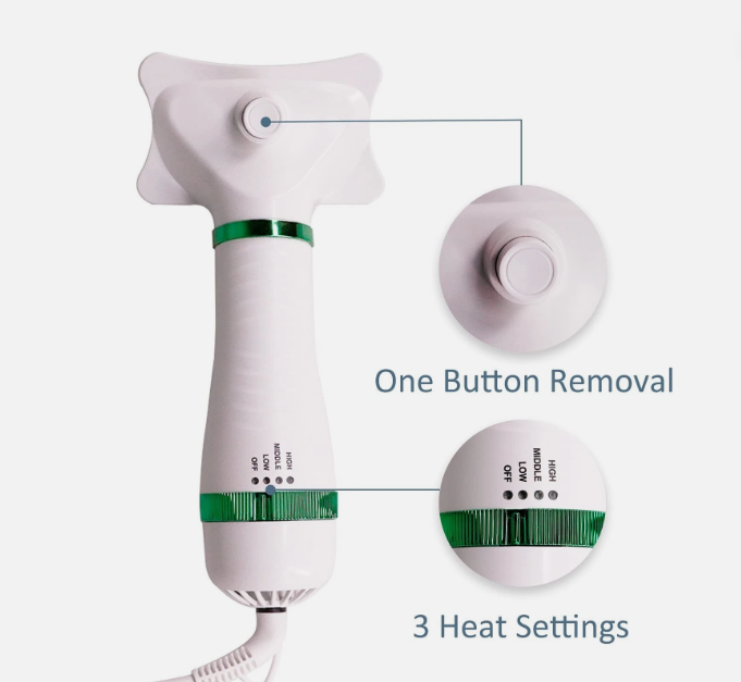 Súper Secadora de Mascotas 3 en 1