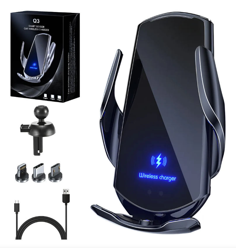 Soporte con Cargador Inalambrico