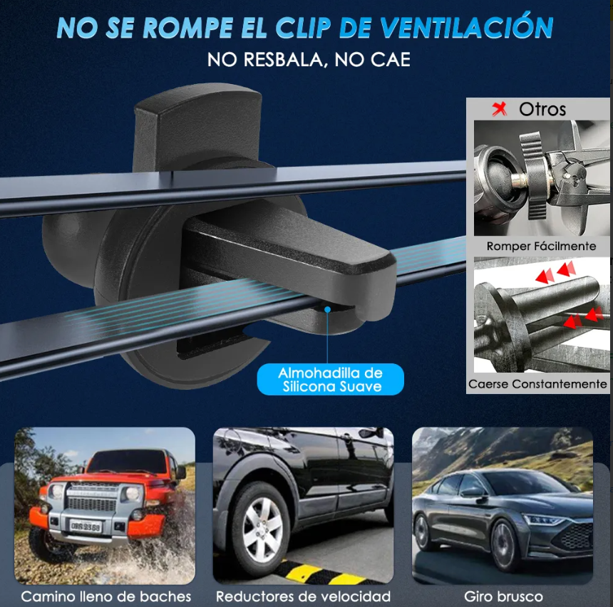 Soporte con Cargador Inalambrico