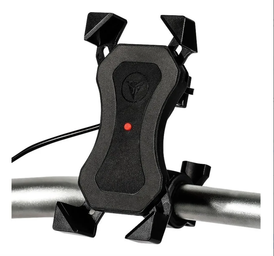 porta smartphone para moto con cargador