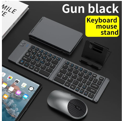 Teclado Plegable Inalambrico+ Mouse