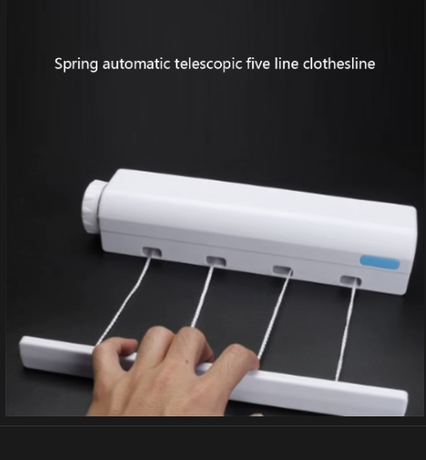 Tendedero Secador Ropa Retráctil Pared