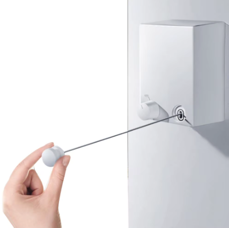 Tendedero Secador Ropa Retráctil Pared