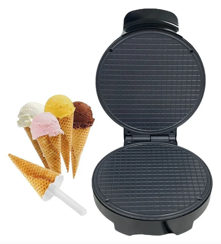 Tostadora panqueques conos obleas helado