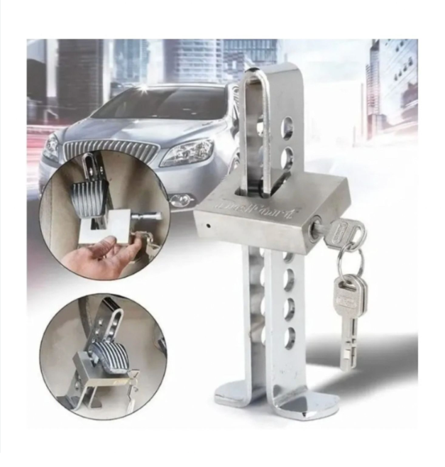 Traba Pedal Seguridad Auto Antirrobo