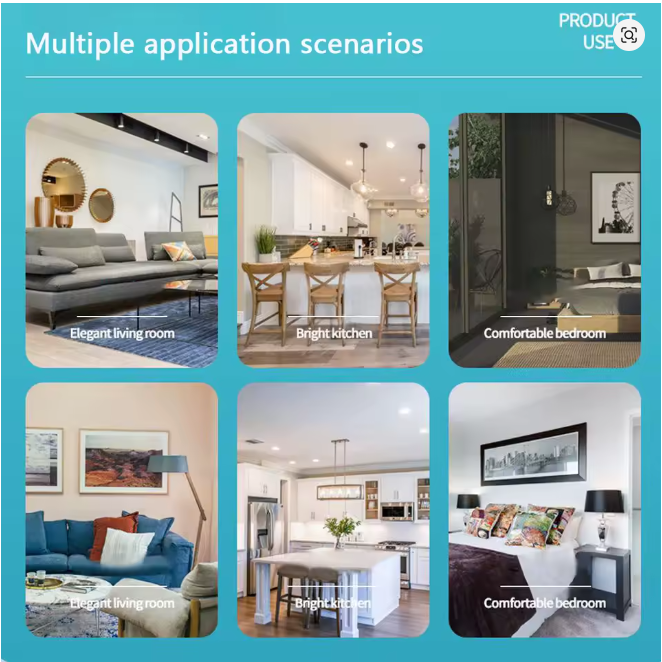 Ventilador De Techo Con Luz Led Control