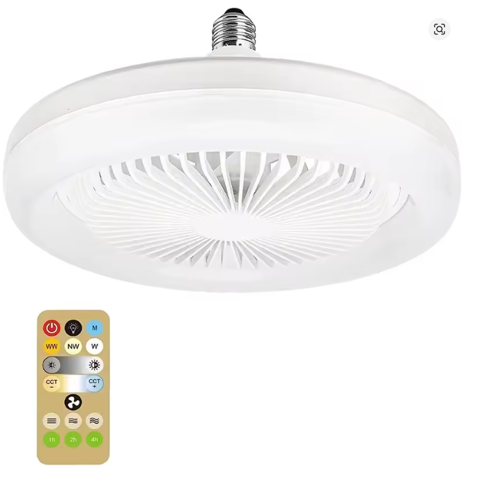 Ventilador De Techo Con Luz Led Control